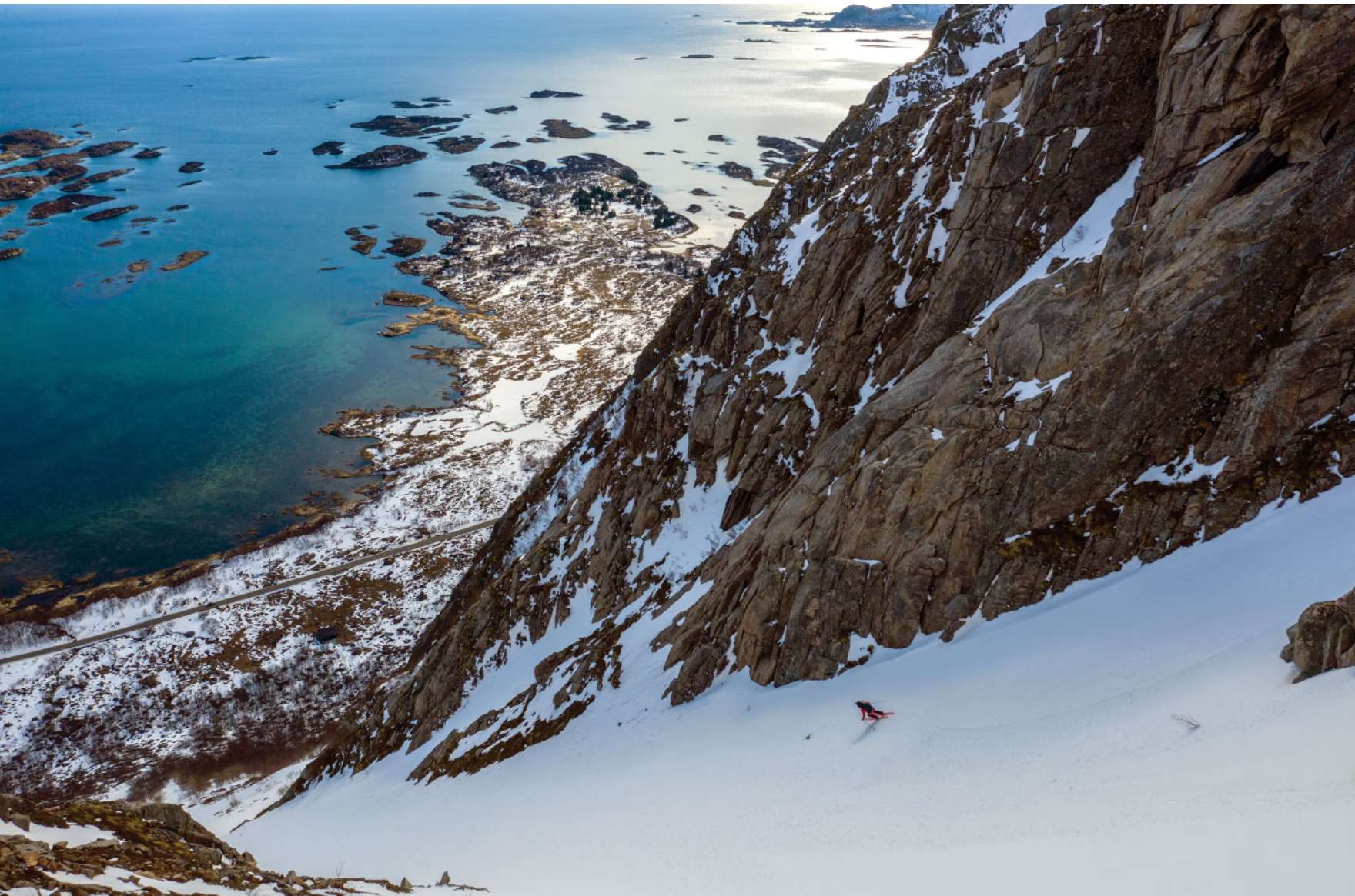 Scenic mountain landscape